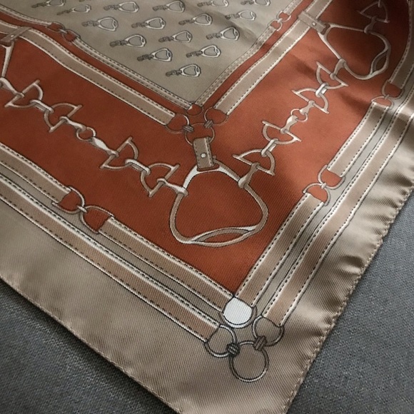 J. D`Ormont Equestrian Print Scarf - Picture 8 of 15